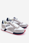 Чоловіче спортивне взуття Memory Foam System Big Star LL174160 Білий і сірий