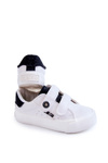 Дитячі кросівки на липучці Big Star JJ374108 біло-чорні