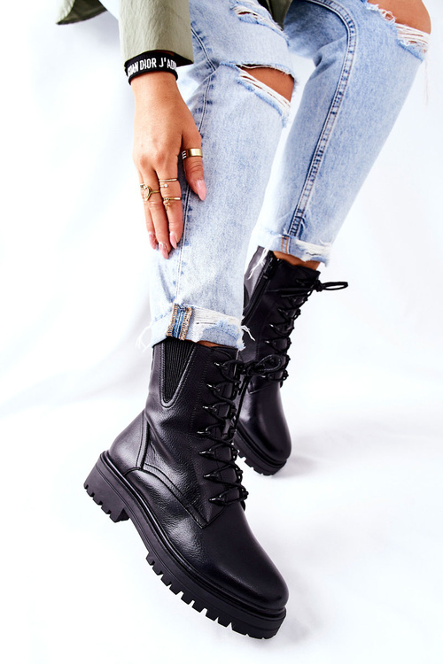 Черевики робочі Warm-up Sergio Leone Black TR756