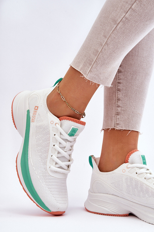 Спортивне взуття Big Star Light LL274328 біле з системою піни з пам'яттю