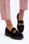 Жіночі мокасини з декором Railenes чорні