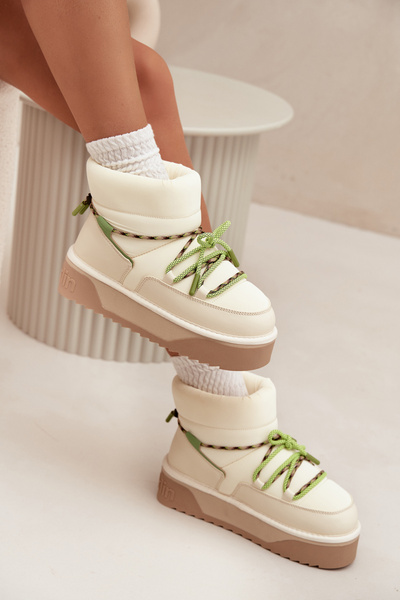 Снігоступи на платформі D.Franklin DFSH371015 світло бежеві