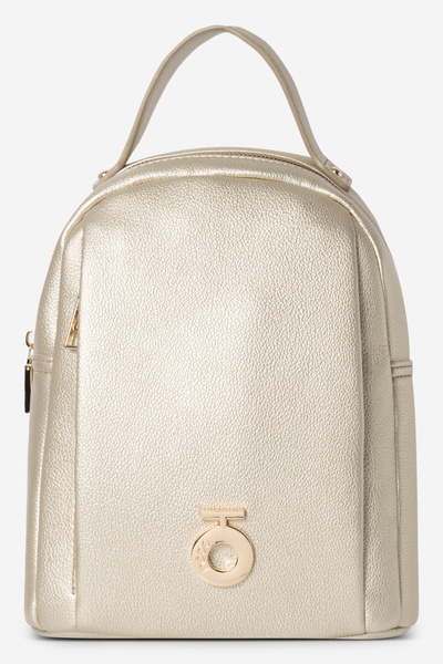 Жіночий маленький рюкзак з еко шкіри NOBO BAGP230-K023 Gold