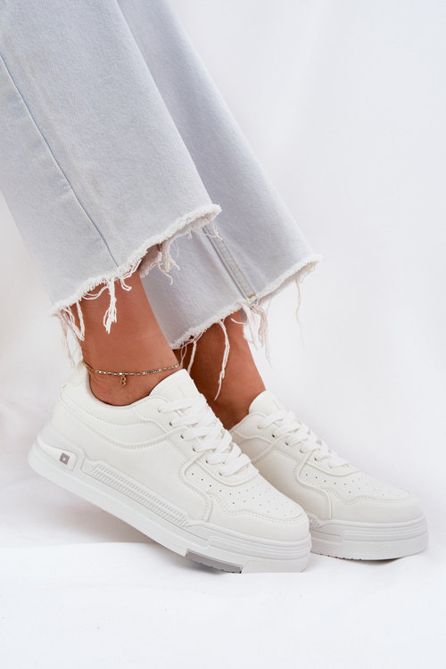 Низькі Жіночі Кросівки Big Star RR274A310 HI-POLY SYSTEM Білі