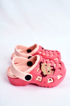 Дитяче взуття Слайди Crocs Red Sweet Teddy