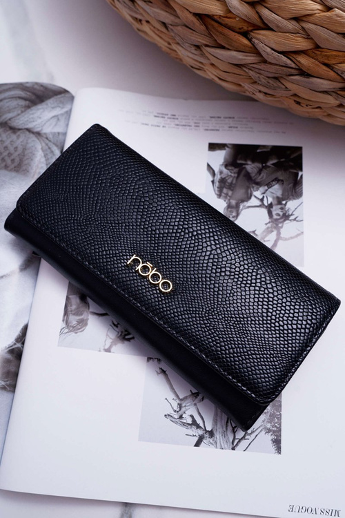 Жіночий гаманець NOBO чорний NPUR-H0041-C020