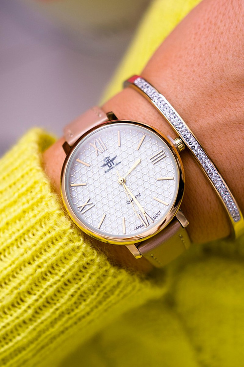 Жіночий годинник Michael John Beige Lottanu