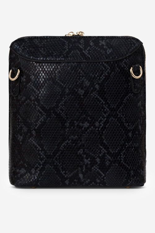 Сумка-саквояж з тваринним візерунком NOBO NBAG-R3200-C019 темно-сіра