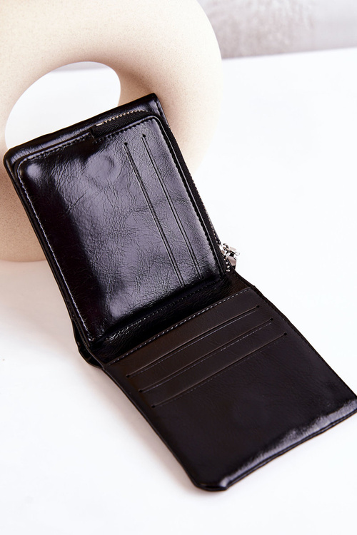 Маленький гаманець з магнітом Black Damaris