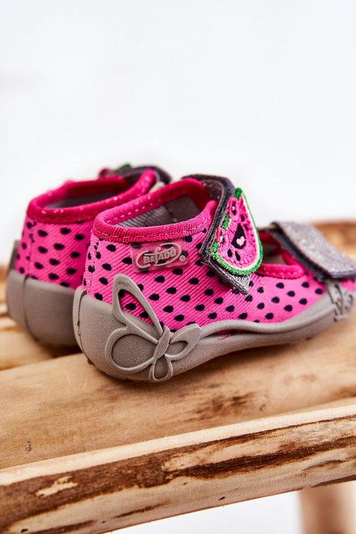 Босоніжки на липучці Кавун Befado 342P045 Рожеві