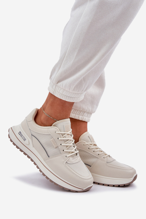 Кросівки Жіночі Big Star NN274A088 Світло-бежеві