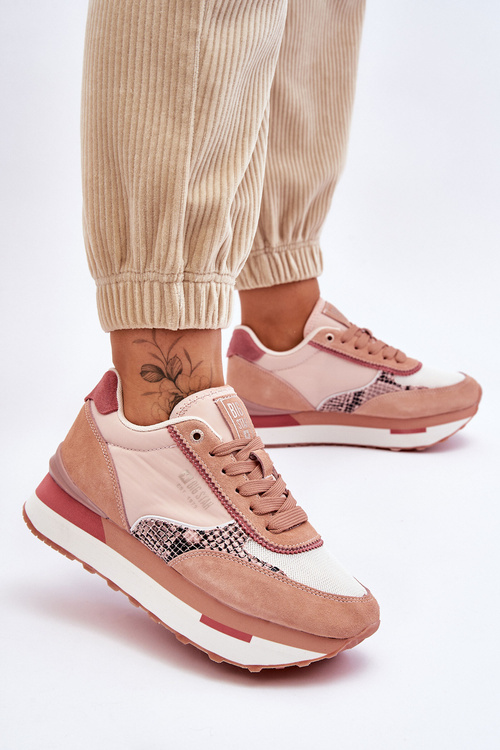 Модні кросівки Memory Foam System Big Star LL274366 Pink