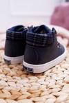 Дитячі пінетки Boys Big Star Navy Blue EE374038