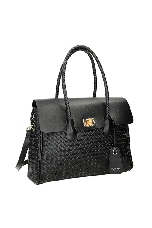 Велика сумка через плече Nobo M0870-C020 Чорна