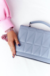 Жіноча стьобана сумка Monaco Light Blue