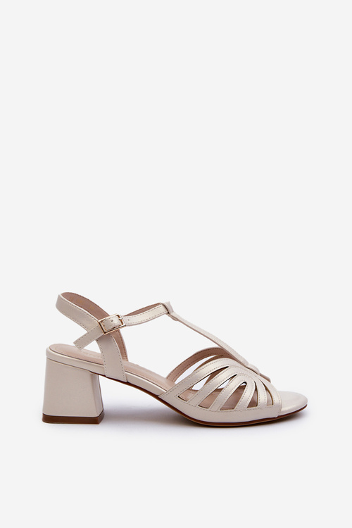 Жіночі лаковані босоніжки на високих підборах Sergio Leone SK880 Чорні