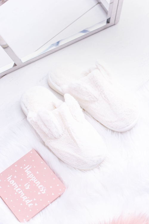 Жіночі тапочки Кролики з вушками Білі Алабама