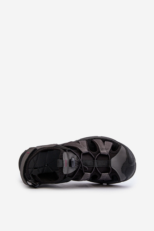 Зручні чоловічі босоніжки 4FRSS24FSANM058-23S сірі