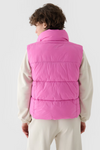 Куртка без рукавів із синтетичним наповнювачем Рожева 4F 4FWAW24TVJAF140-54S