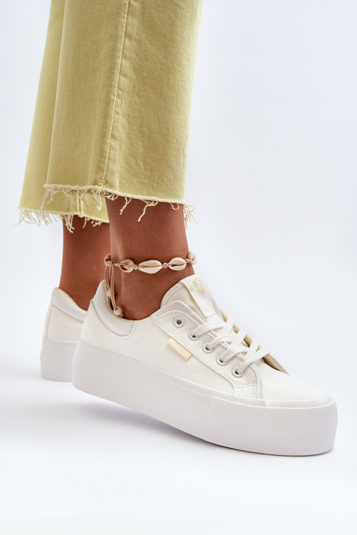 Жіночі кросівки на платформі Lee Cooper LCW-24-31-2179 білі