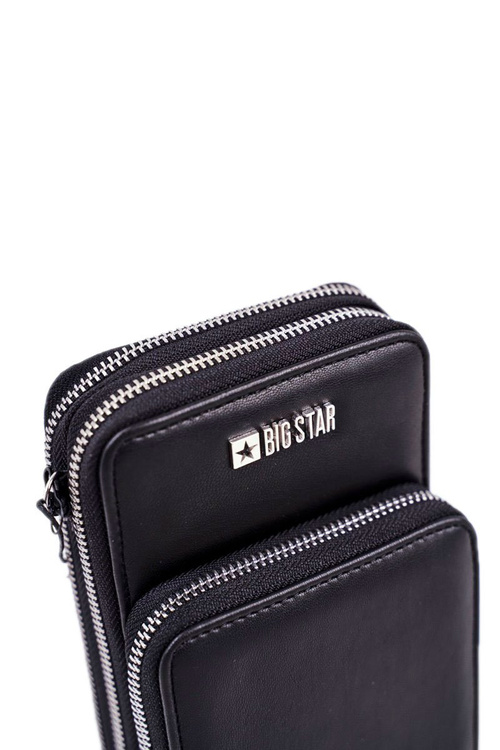 Жіноча сумка-гаманець 2в1 BIG STAR GG674004 Чорна