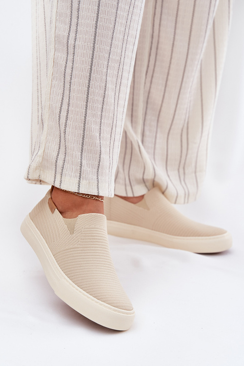 Жіночі Кросівки Slip-On Big Star RR274721 Бежеві