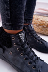 Кросівки жіночі Big Star High Warmed Black EE274080