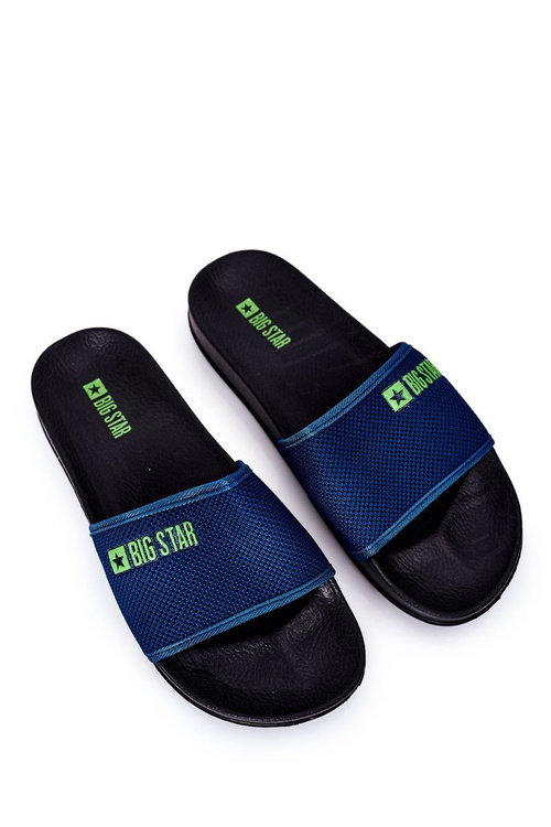 Чоловічі тапочки Big Star DD174708 Navy Blue