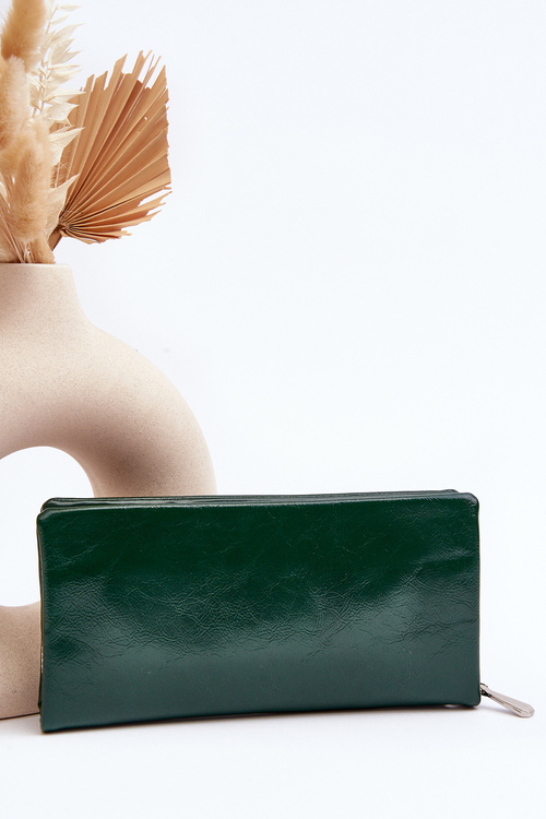 Гаманець жіночий темно-зелений Tiborlena