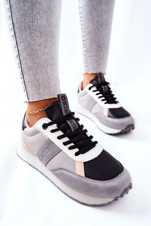 Спортивне взуття Memory Foam Big Star II274398 Grey-Black