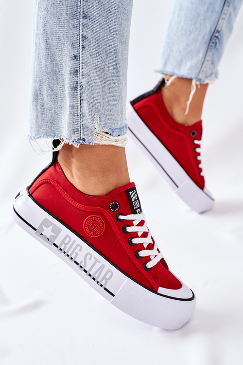 Кросівки на платформі BIG STAR II274025 Червоні