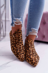 Чоботи з вирізом Lu Boo Leopard Chelsea