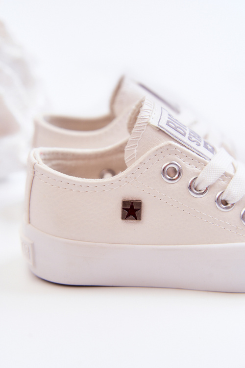 Дитячі шкіряні кросівки BIG STAR JJ374310 Білі