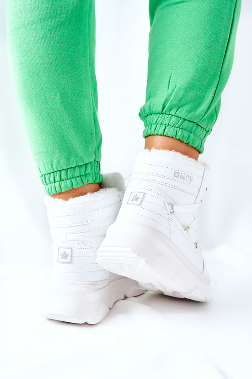 Чоботи утеплені Big Star II274311 Білі