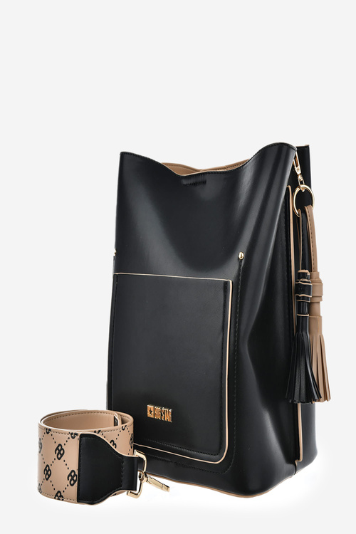 Жіноча сумка з екошкіри Big Star OO574138 Чорна