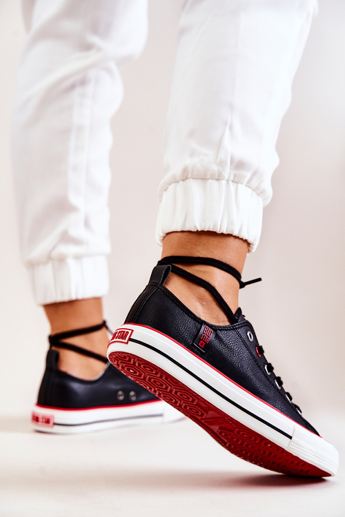 Шкіряні кросівки BIG STAR JJ274129 Чорні