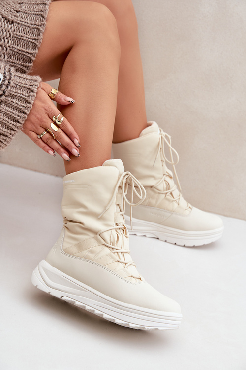 Жіночі Снігоступи INUA З Утеплювачем Primaloft 4F Бежеві 4FRAW24FSBSF012