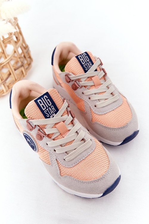 Дитяче спортивне взуття Memory Foam Big Star HH374180 Light Orange