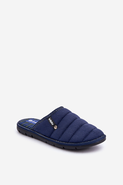 Зручне Чоловіче Домашнє Взуття Тапочки Inblu 91000027 Темно-синій
