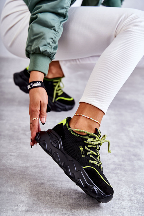 Жіночі кросівки Memory Foam System Big Star KK274028 Чорні