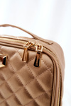 Велика косметичка Quilted Monnari CSM0040-023 Gold
