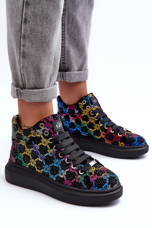 Спортивне взуття на платформі GOE MM2N4009 Чорний