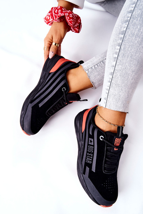 Шкіряне спортивне взуття Big Star II274460 Чорний