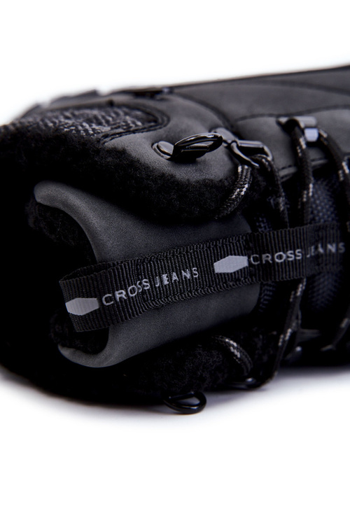 Чоловічі теплі черевики трекінгові Cross Jeans KK1R4022C чорні