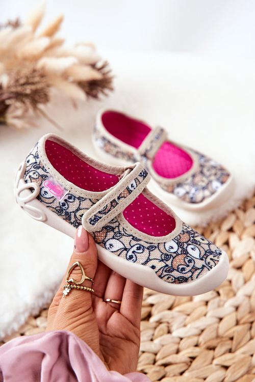 В'єтнамки Ballerinas Befado Deer 114X467 Beige