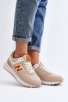 Жіночі бежеві спортивні кросівки Lifari