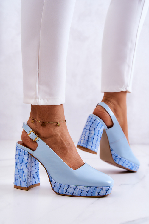 Шкіряні туфлі Maciejka 05441-06 Сині