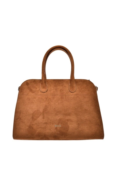 Жіноча Сумка Shopper З Еко Замші Big Star SS574008 Коричнева