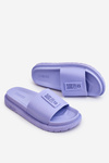 Жіночі тапочки Big Star LL274431 Світло-фіолетовий