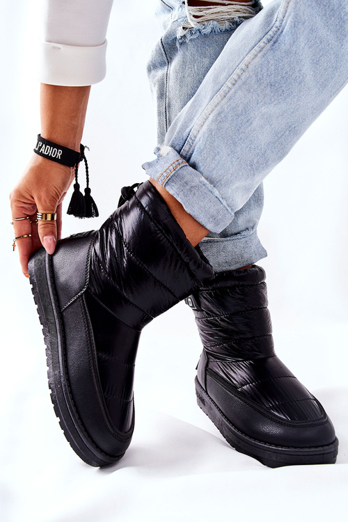 Жіночі зимові черевики Big Star 274120 Чорні